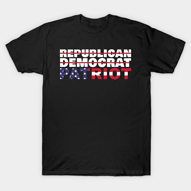 Support Patriot T-Shirt by TeeTeeUp